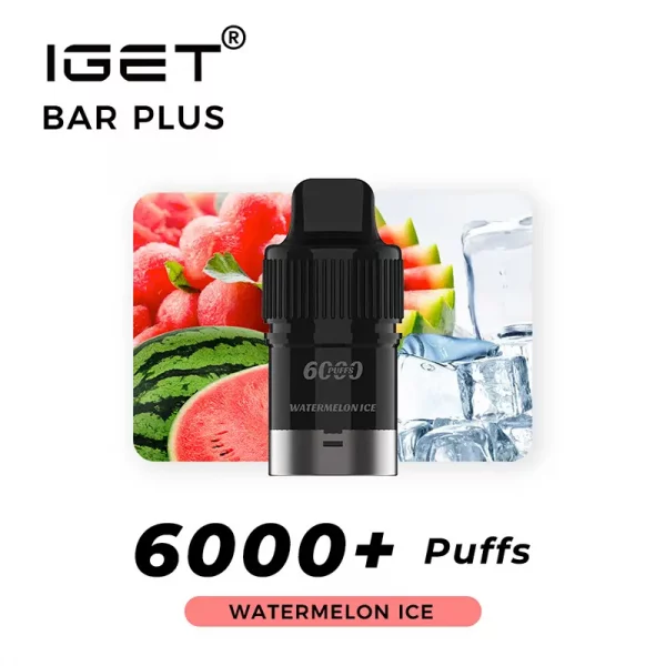 IGET Bar Plus Pod 6000 Puffs - Watermelon Ice