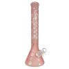 Billy Mate Frosted LV Beaker Bong 40cm Coral