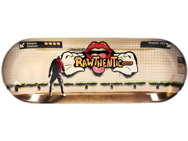 Raw Metal Skate Deck Tray