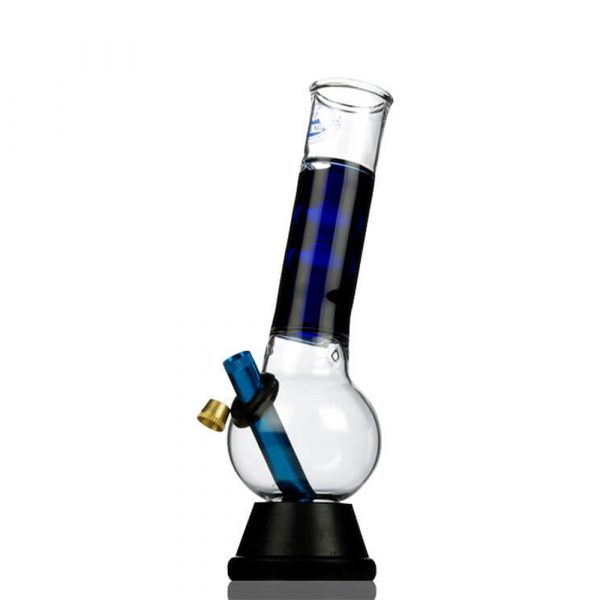 Agung Mini Smartie Glass Bong 22cm Blue