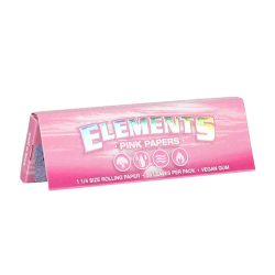 Elements Pink Ultra Thin Rice Rolling Papers 1 ¼