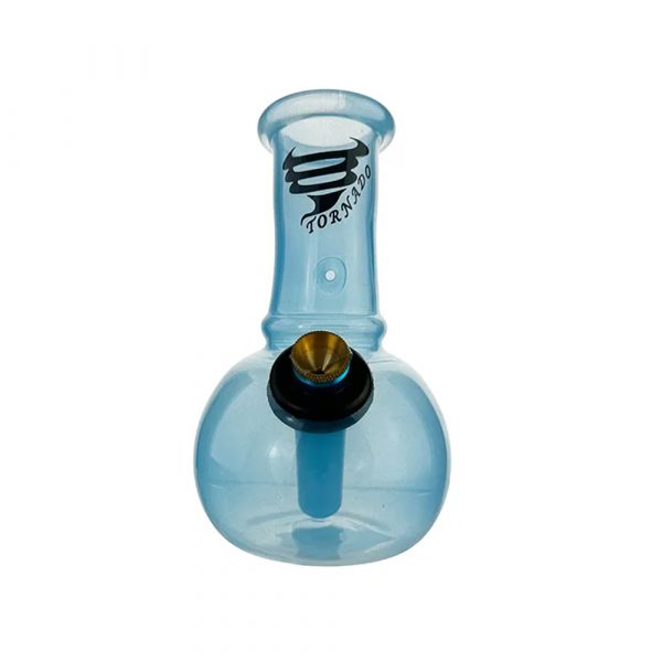 TORNADO Bubble Bong 14cm Blue