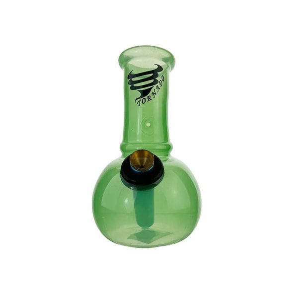 TORNADO Bubble Bong 14cm Green