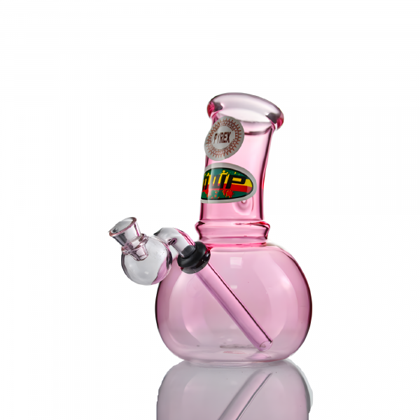 Pink Small Crack Bong 14cm