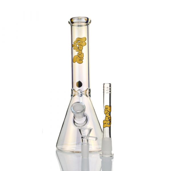 Happy420 Holographic Rainbow Beaker Bong 25cm