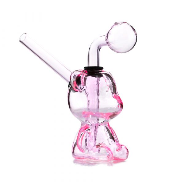 Pink Teddy Bear Bubbler