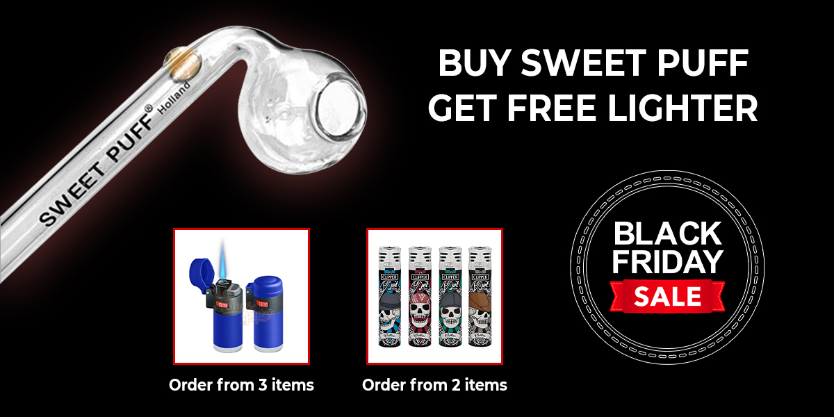 Buy sweet puff get free lighter