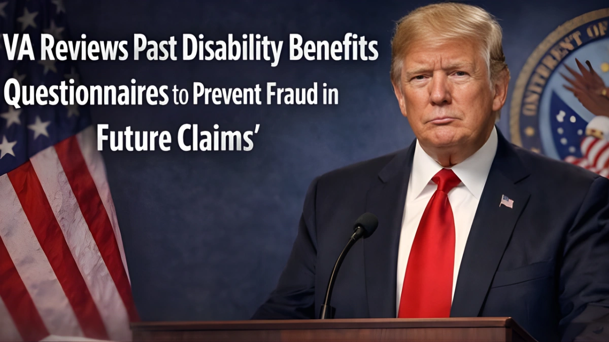 VA disability update 2026